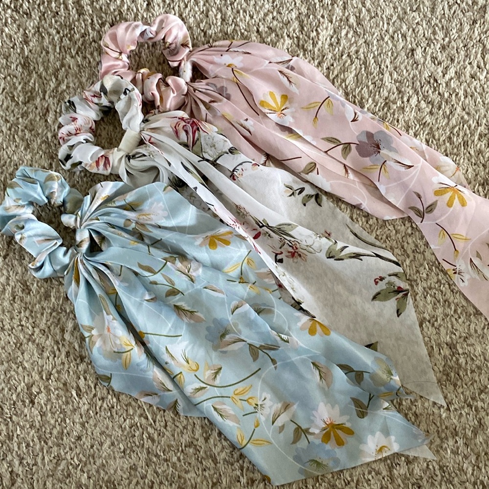 Set of 3 Ribbon Hairties